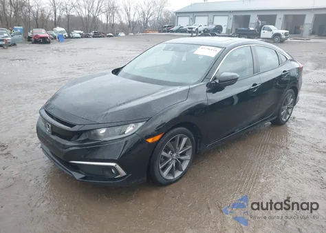 2020 Honda Civic Ex из США, поврежденный, VIN 19XFC1F39LE021272